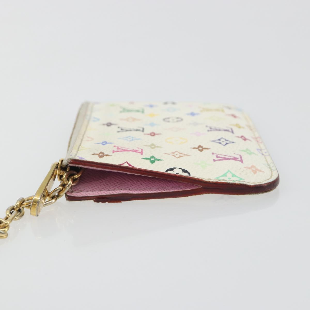 LOUIS VUITTON Monogram Multicolor Pochette Cles NM Purse M93734 LV Auth 193869