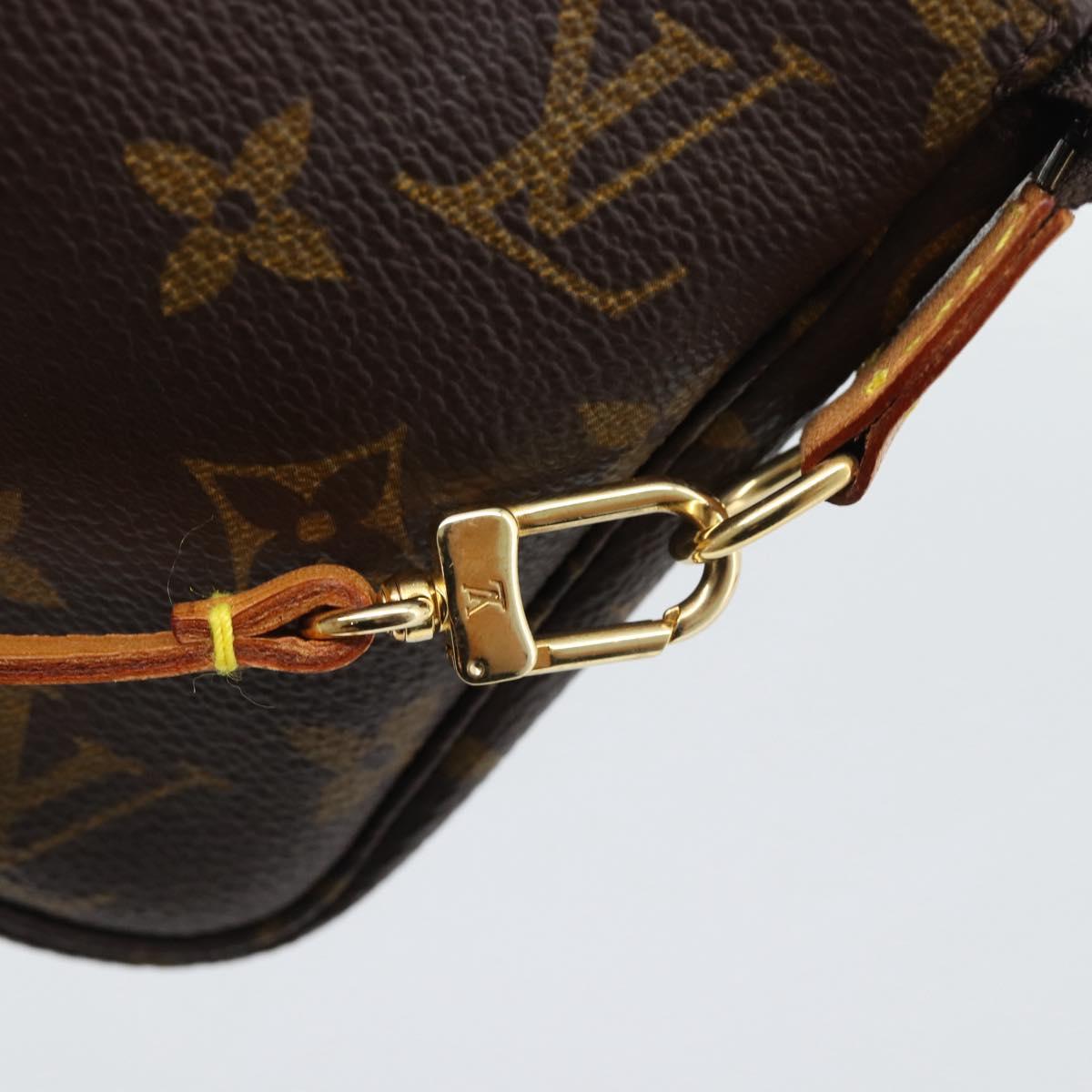 LOUIS VUITTON Monogram Pochette Accessoires Pouch M51980 LV Auth 193871V