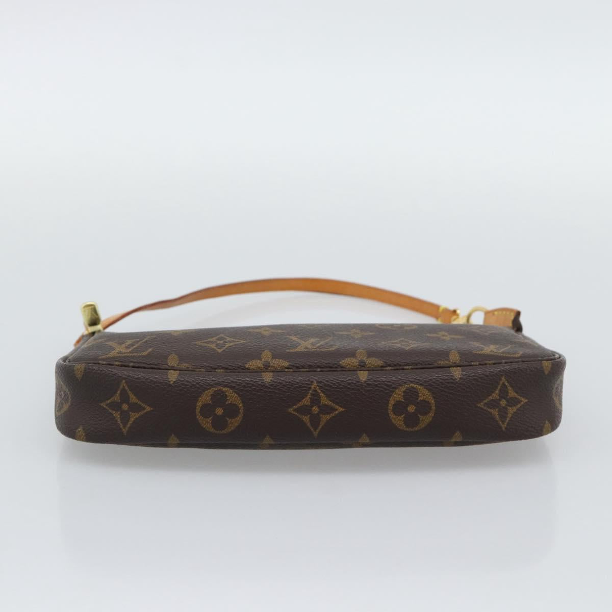 LOUIS VUITTON Monogram Pochette Accessoires Pouch M51980 LV Auth 193871V