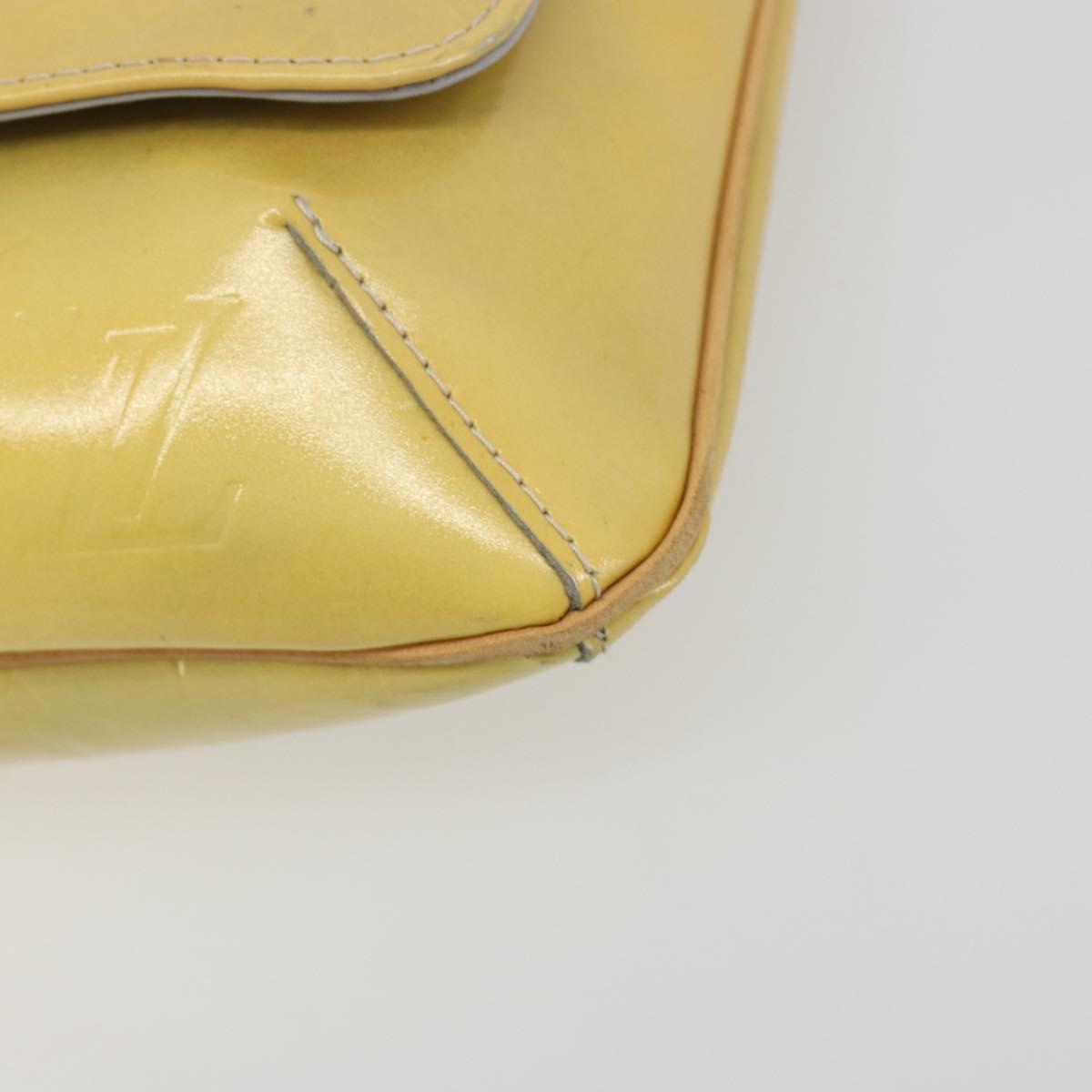 LOUIS VUITTON Monogram Vernis Thompson Street Bag Gris M91008 LV Auth 193873