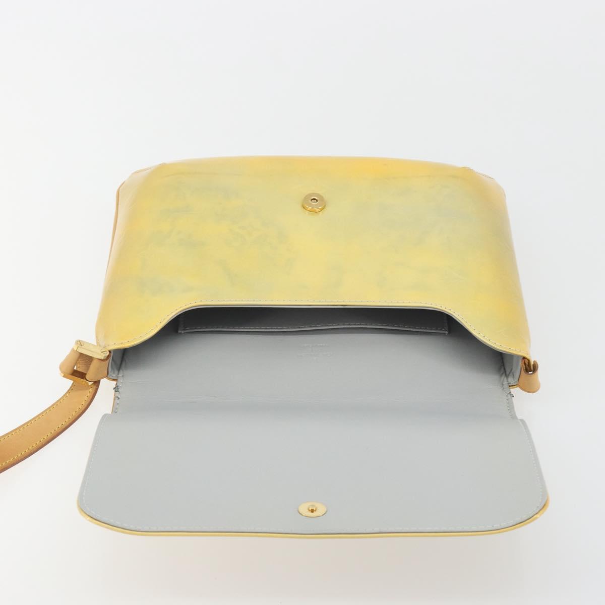 LOUIS VUITTON Monogram Vernis Thompson Street Bag Gris M91008 LV Auth 193873