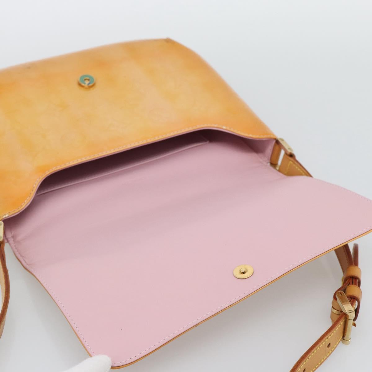 LOUIS VUITTON Monogram Vernis Thompson Street Bag Pink M91070 LV Auth 193874