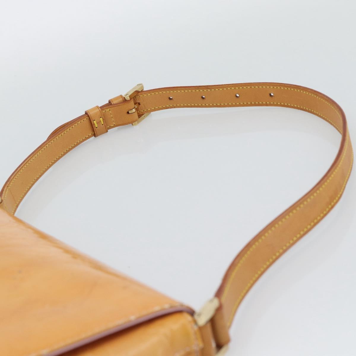 LOUIS VUITTON Monogram Vernis Thompson Street Bag Pink M91070 LV Auth 193874