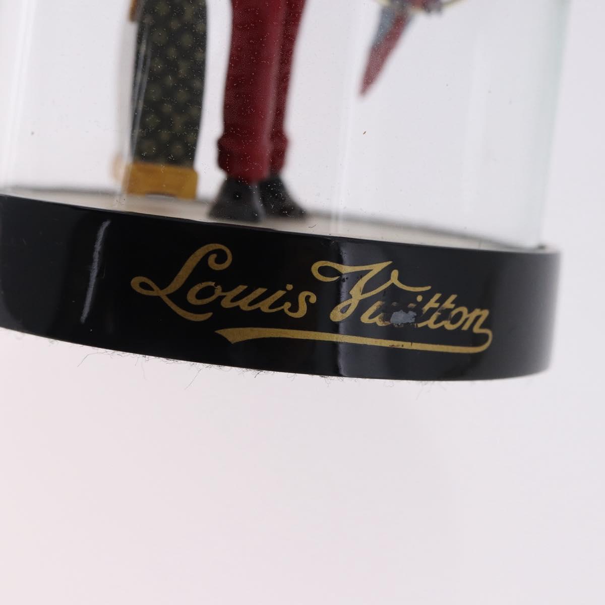 LOUIS VUITTON Pageboy Snow Globe Glass Clear LV Auth 193881M