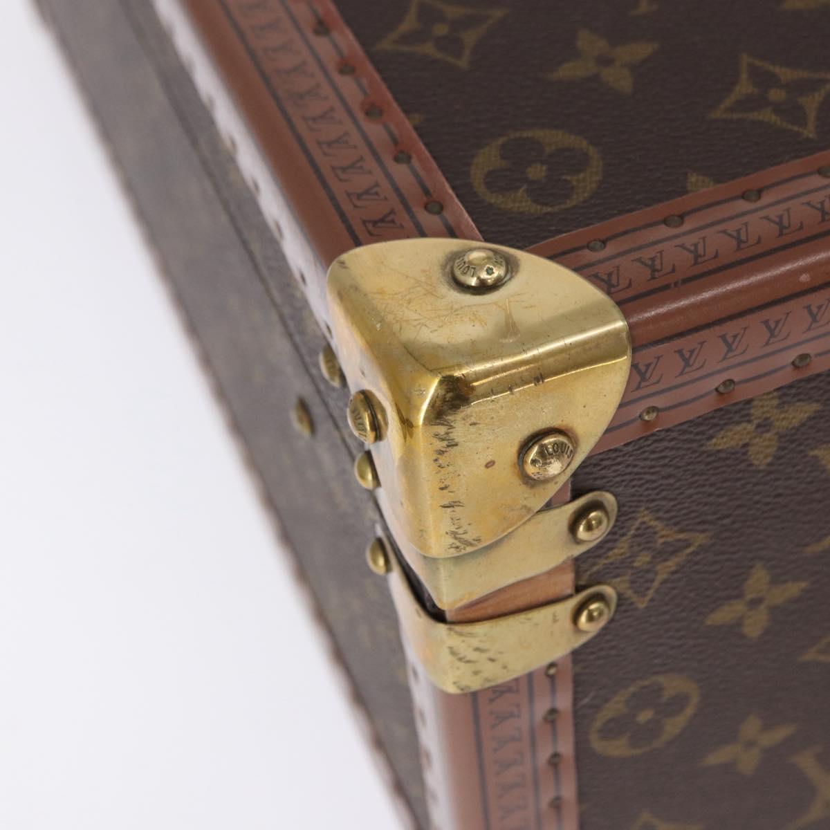 LOUIS VUITTON Monogram Bisten 55 Trunk M21327 LV Auth 193882SAV