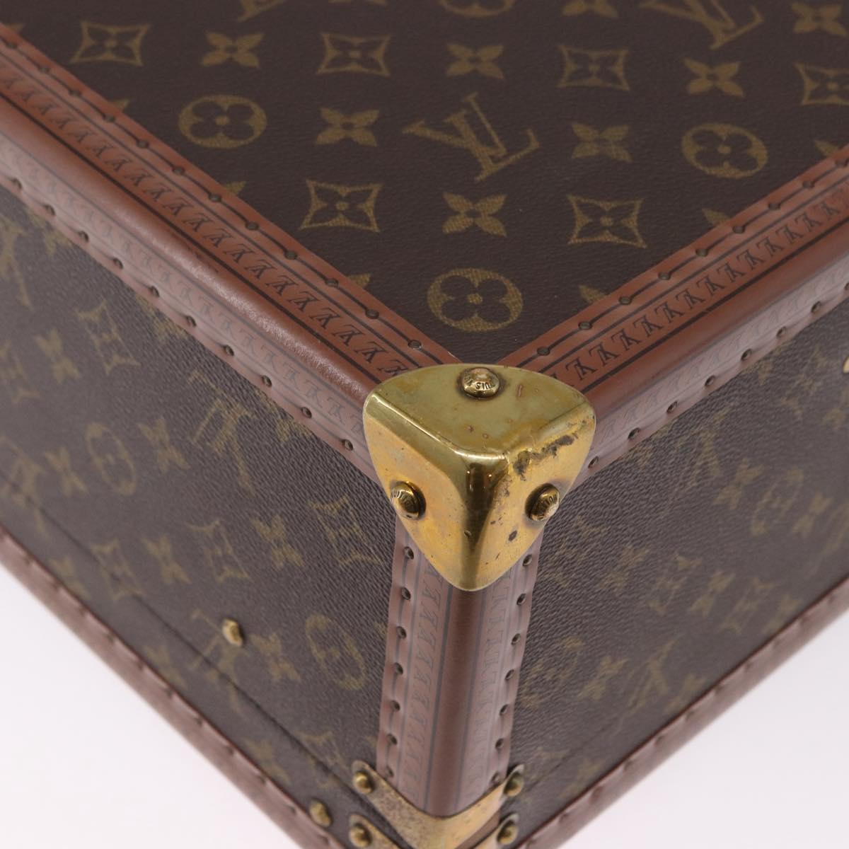 LOUIS VUITTON Monogram Bisten 55 Trunk M21327 LV Auth 193882SAV