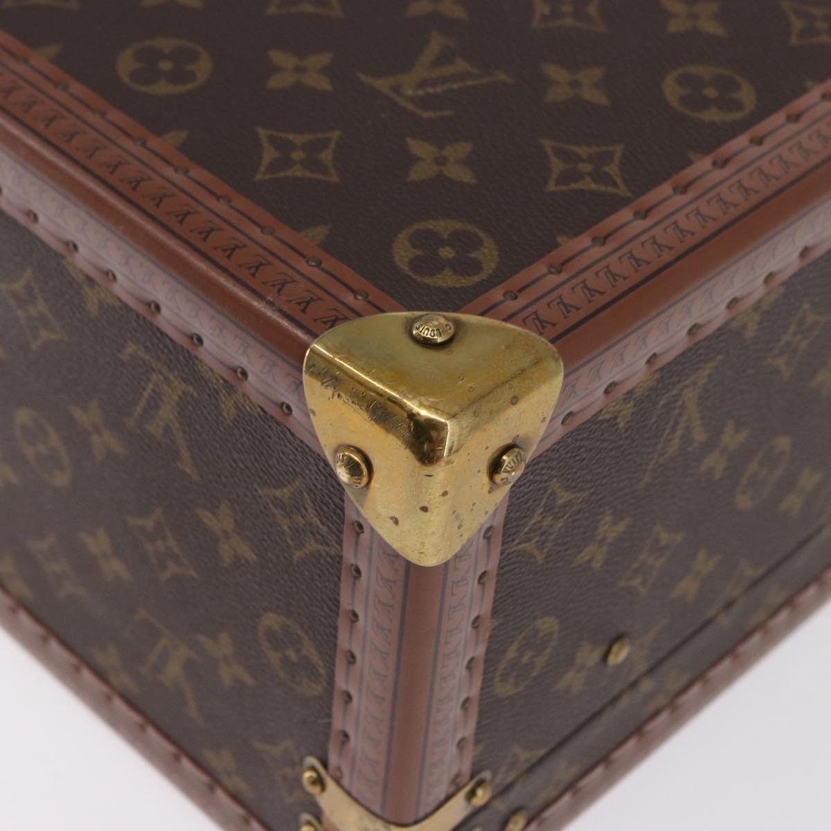 LOUIS VUITTON Monogram Bisten 55 Trunk M21327 LV Auth 193882SAV