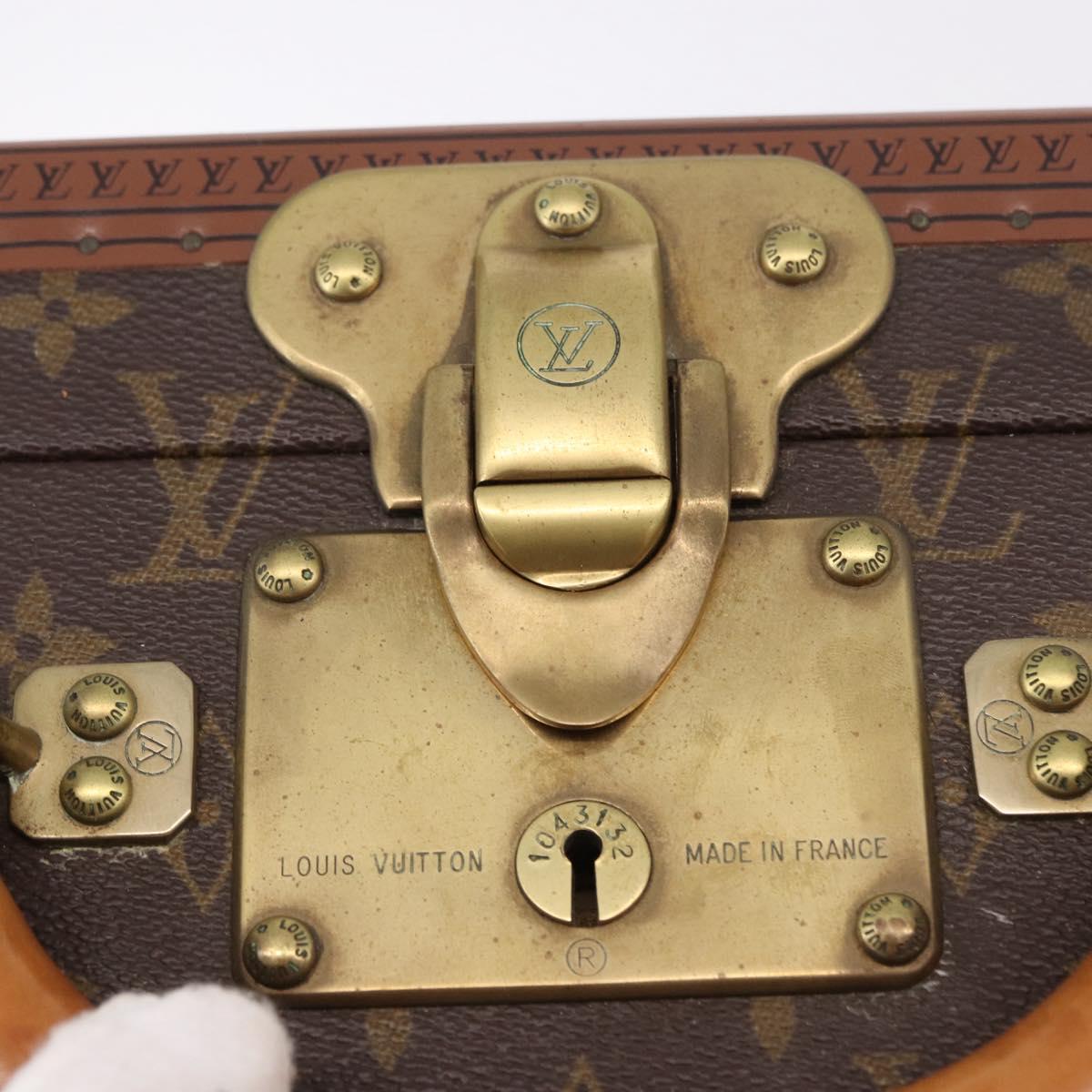LOUIS VUITTON Monogram Bisten 55 Trunk M21327 LV Auth 193882SAV