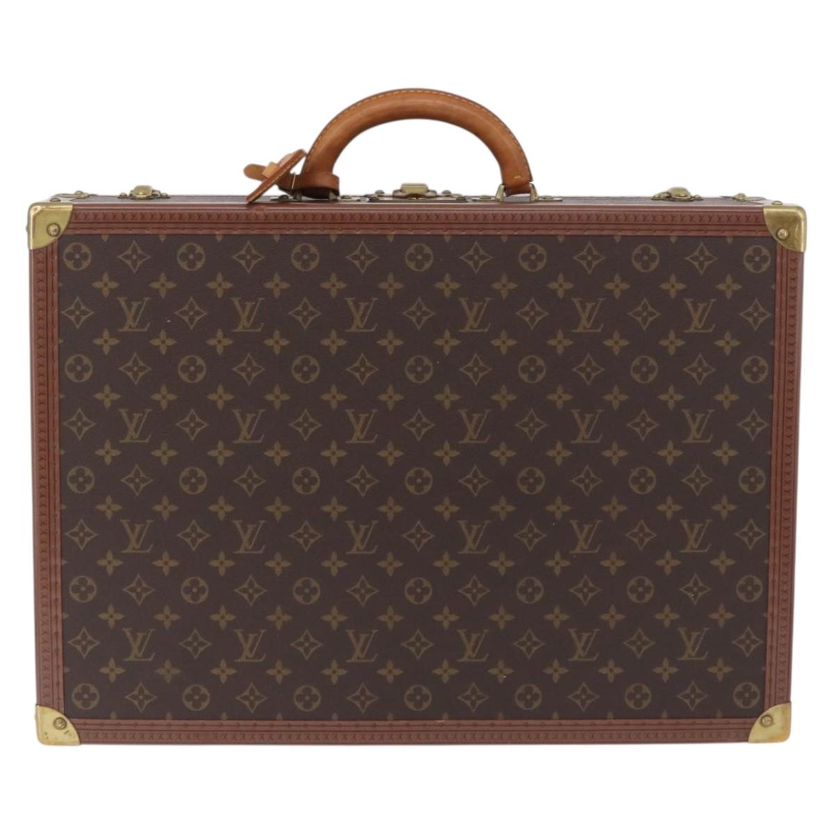LOUIS VUITTON Monogram Bisten 55 Trunk M21327 LV Auth 193882SAV