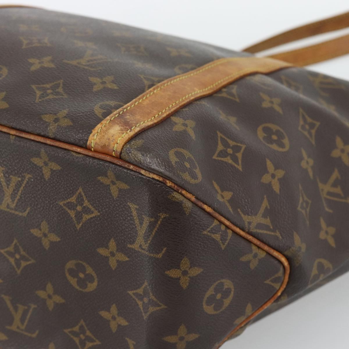 LOUIS VUITTON Monogram Sac Shopping Tote Bag M51108 LV Auth 193895