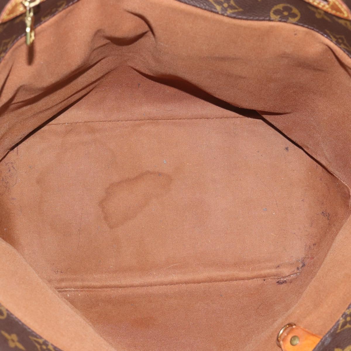 LOUIS VUITTON Monogram Sac Shopping Tote Bag M51108 LV Auth 193895