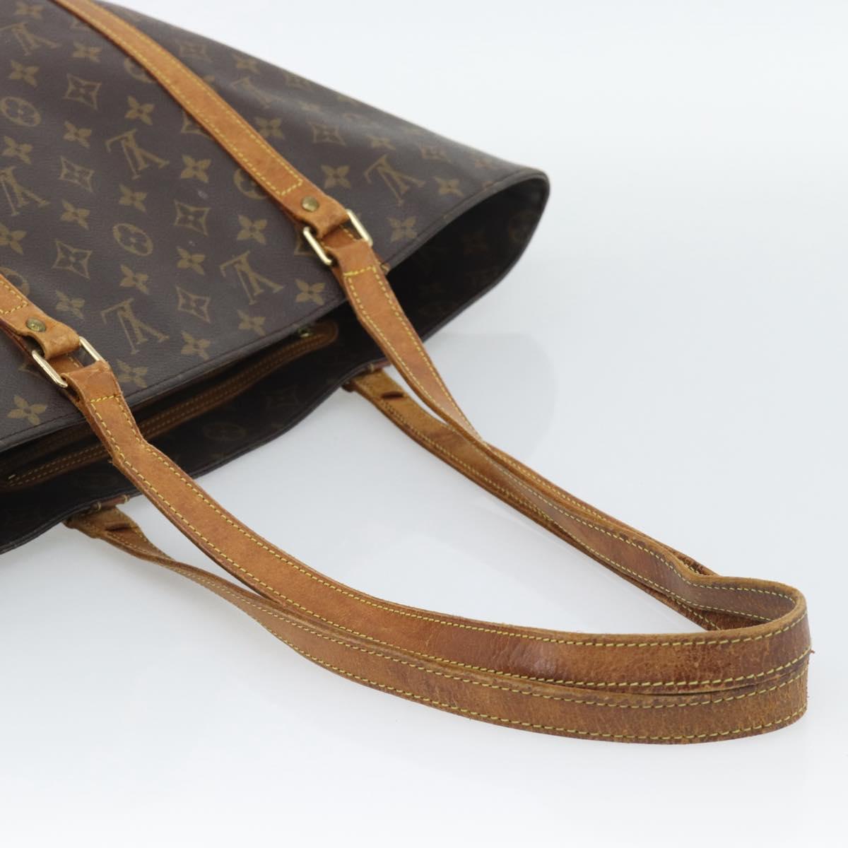 LOUIS VUITTON Monogram Sac Shopping Tote Bag M51108 LV Auth 193895