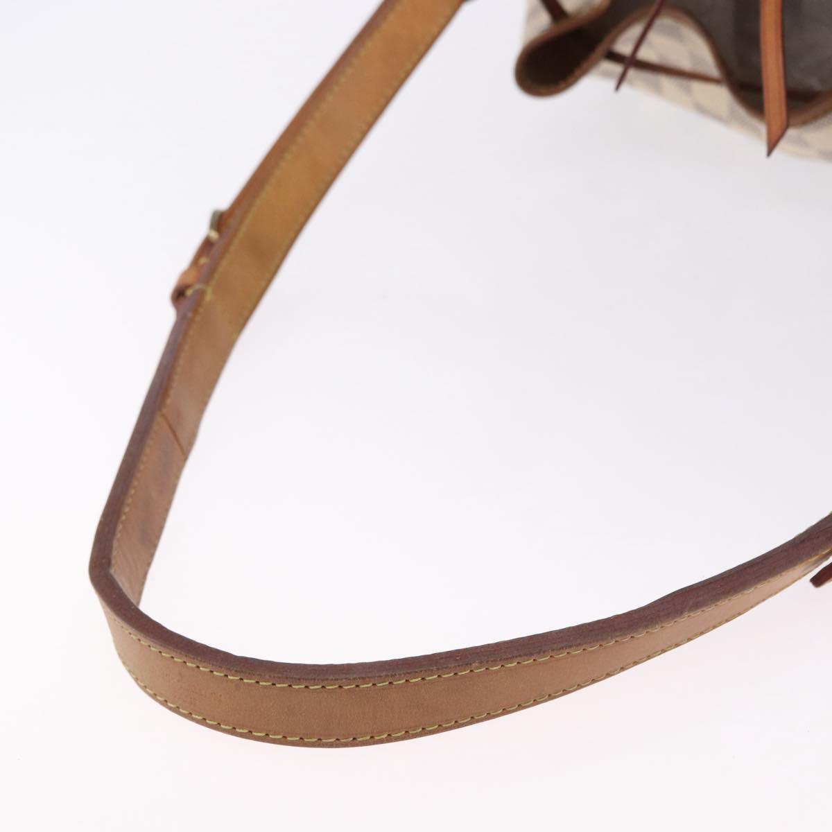 LOUIS VUITTON Damier Azur Noe Shoulder Bag N42222 LV Auth 193897A