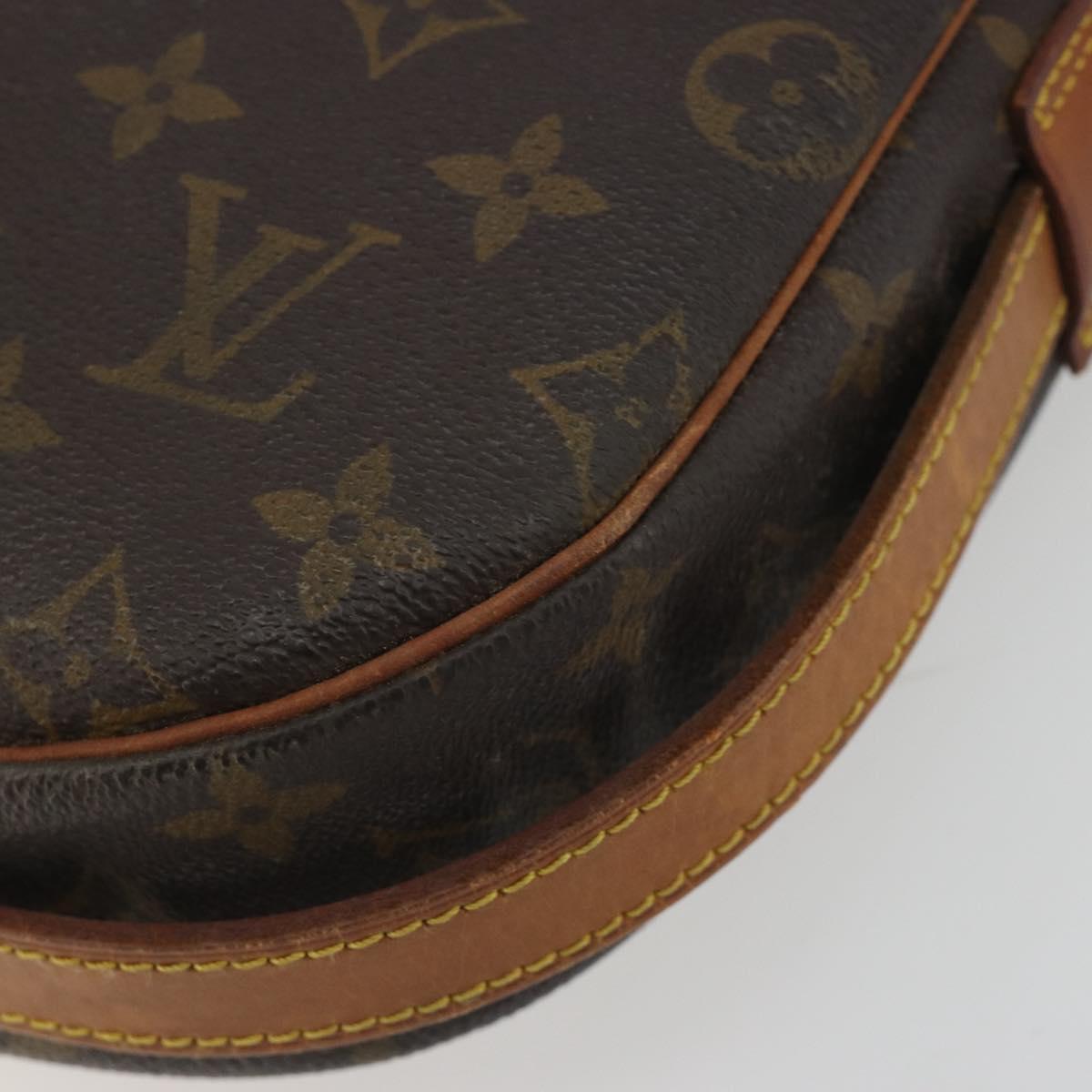 LOUIS VUITTON Monogram Jeune Fille MM Shoulder Bag M51226 LV Auth 193899
