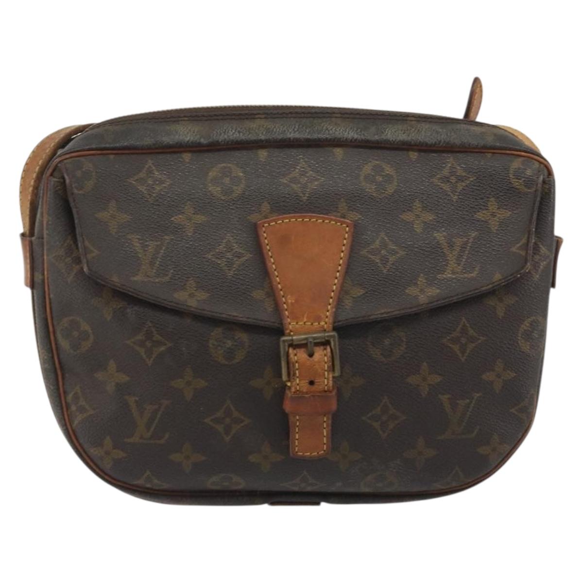 LOUIS VUITTON Monogram Jeune Fille MM Shoulder Bag M51226 LV Auth 193899
