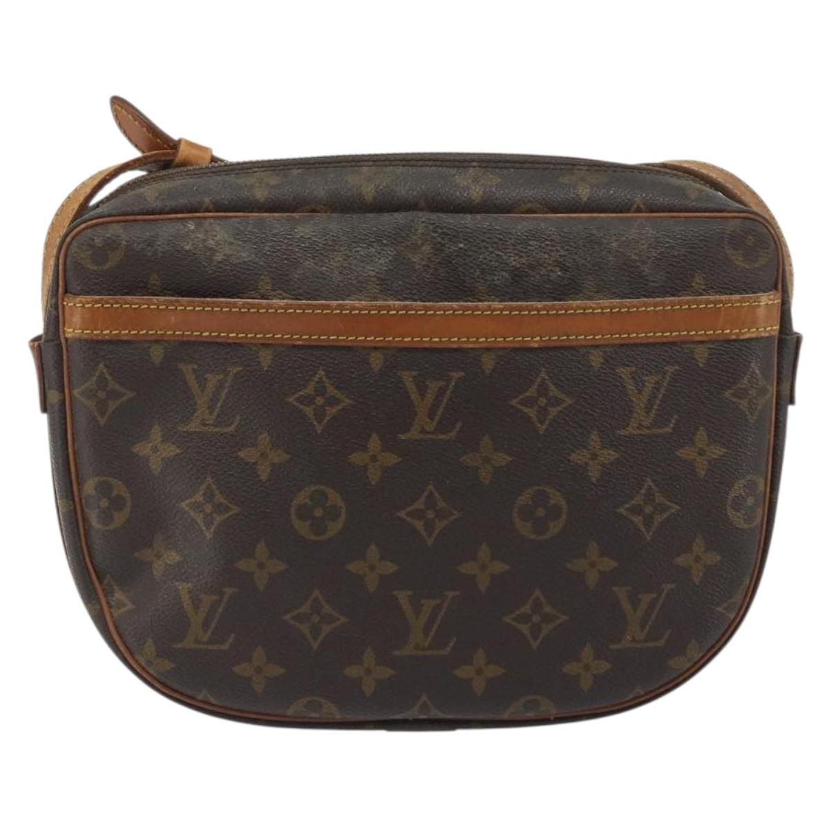 LOUIS VUITTON Monogram Jeune Fille MM Shoulder Bag M51226 LV Auth 193899