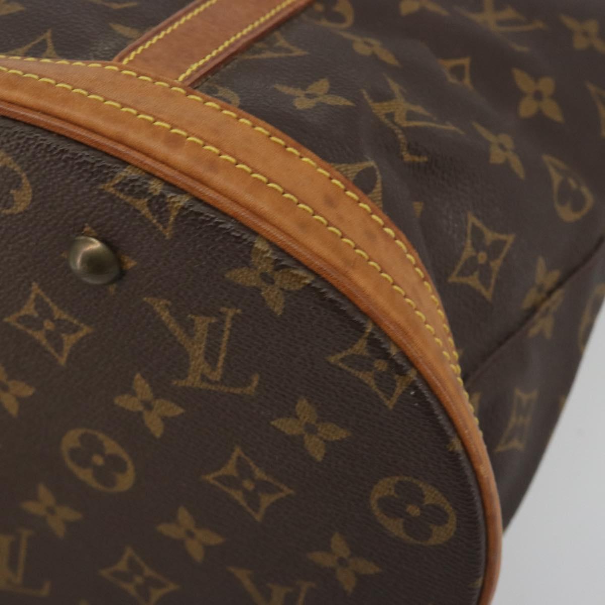 LOUIS VUITTON Monogram Bucket GM Shoulder Bag M42236 LV Auth 193903