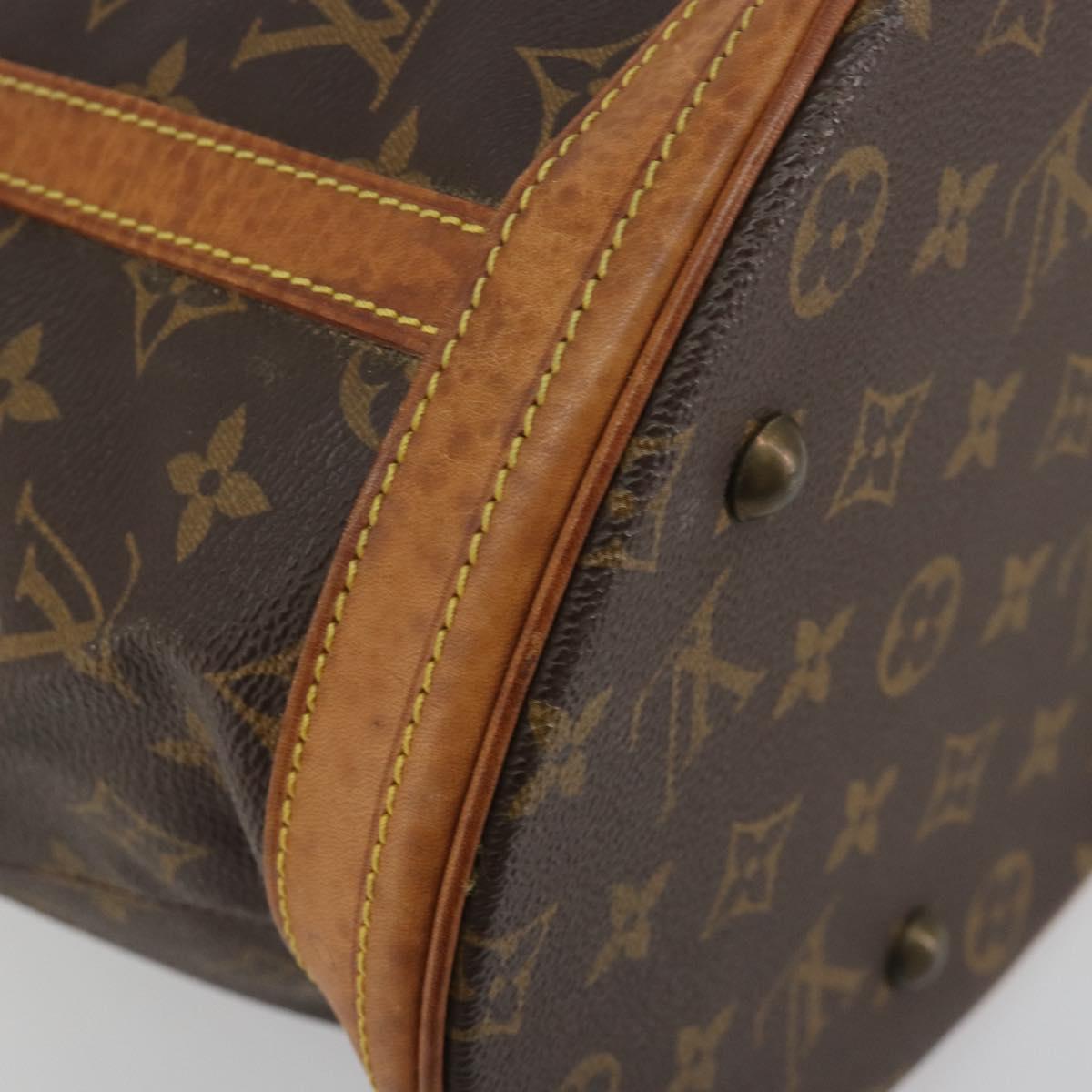 LOUIS VUITTON Monogram Bucket GM Shoulder Bag M42236 LV Auth 193903