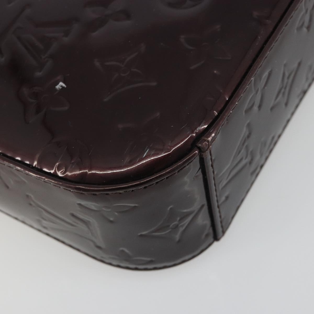 LOUIS VUITTON Monogram Vernis Rodeo Drive Bag Amarante M93598 LV Auth 193905
