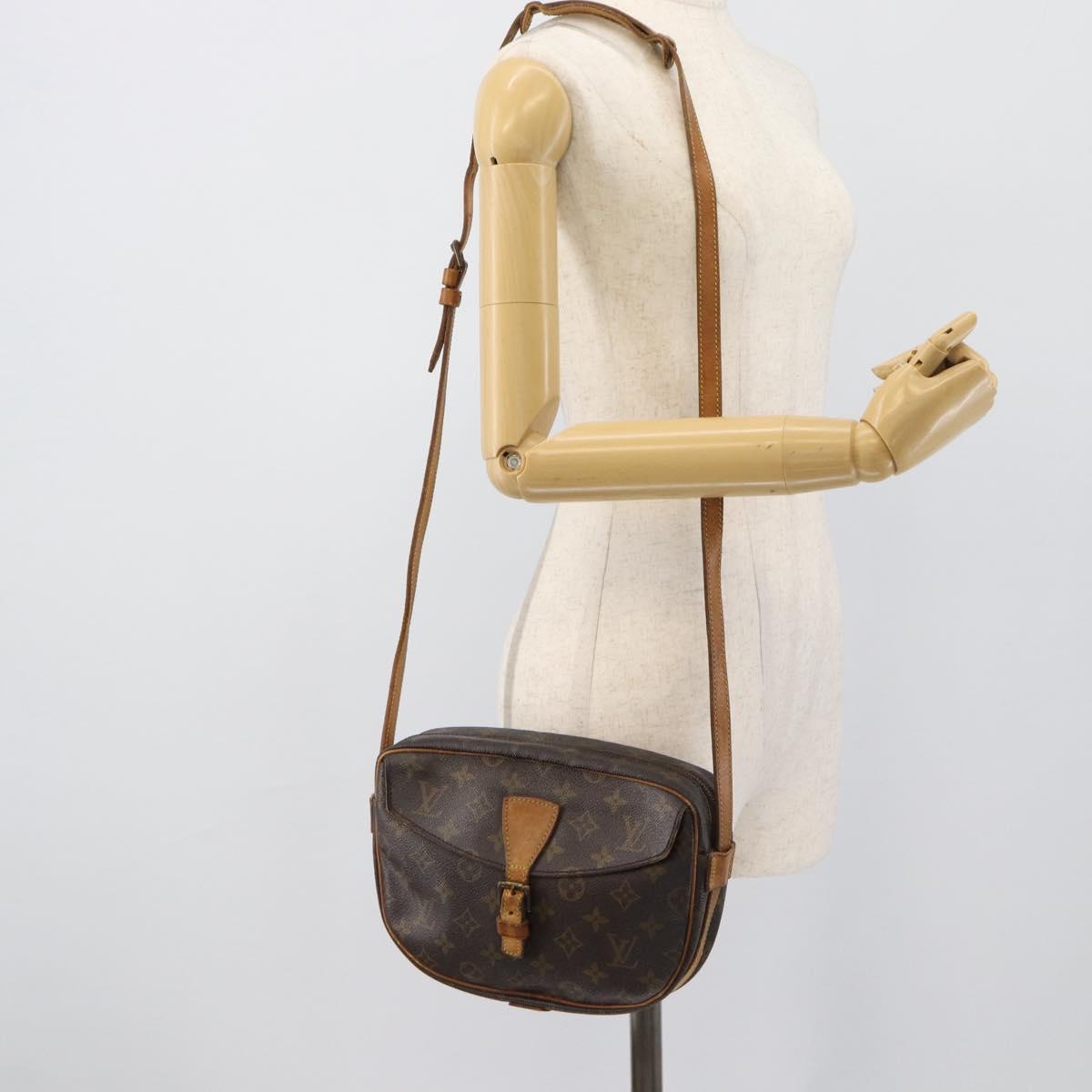 LOUIS VUITTON Monogram Jeune Fille MM Shoulder Bag M51226 LV Auth 193915