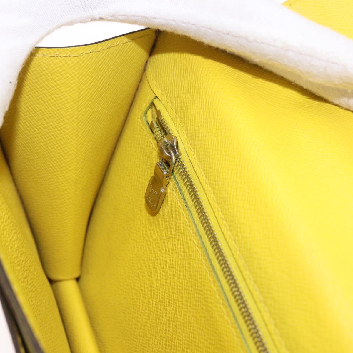 LOUIS VUITTON Epi Monceau BB Hand Bag 2way Pistachian M40978 LV Auth 193916A