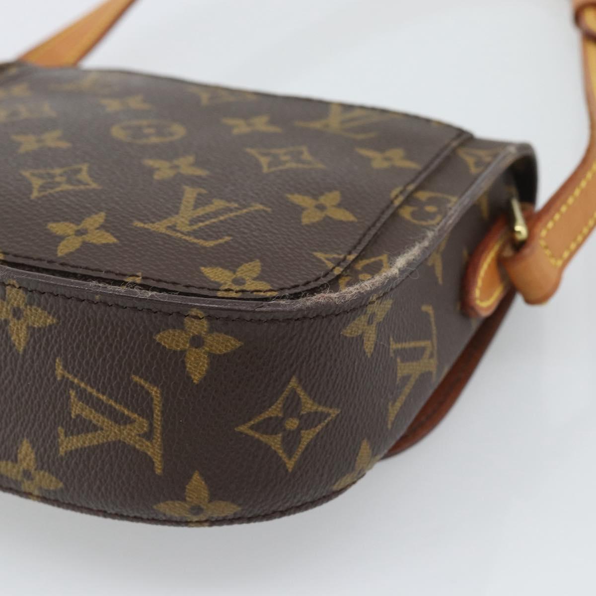 LOUIS VUITTON Monogram Saint Cloud PM Shoulder Bag M51244 LV Auth 193917A