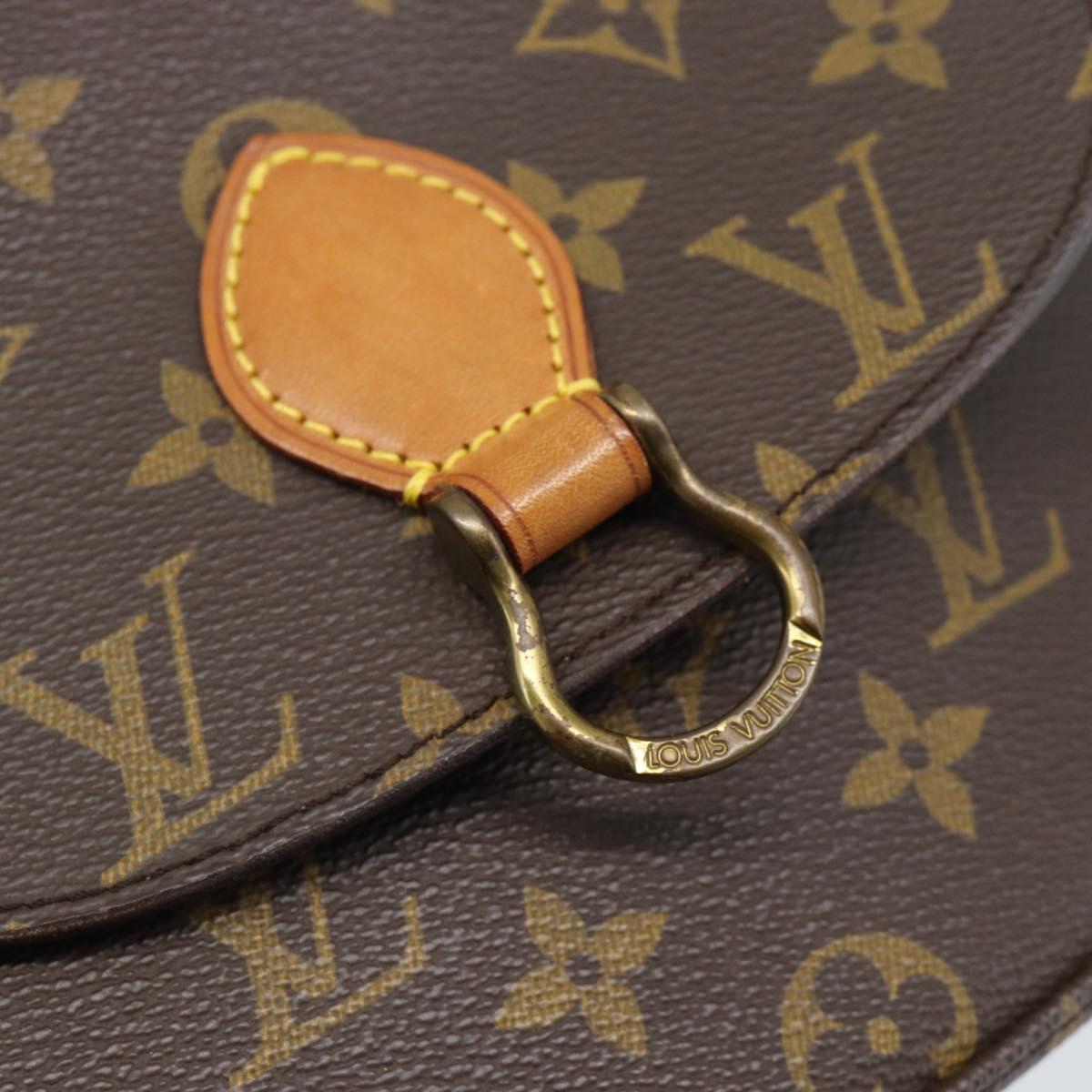 LOUIS VUITTON Monogram Saint Cloud PM Shoulder Bag M51244 LV Auth 193917A
