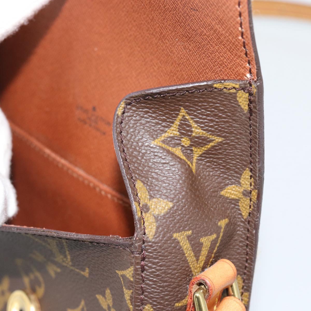LOUIS VUITTON Monogram Saint Cloud PM Shoulder Bag M51244 LV Auth 193917A