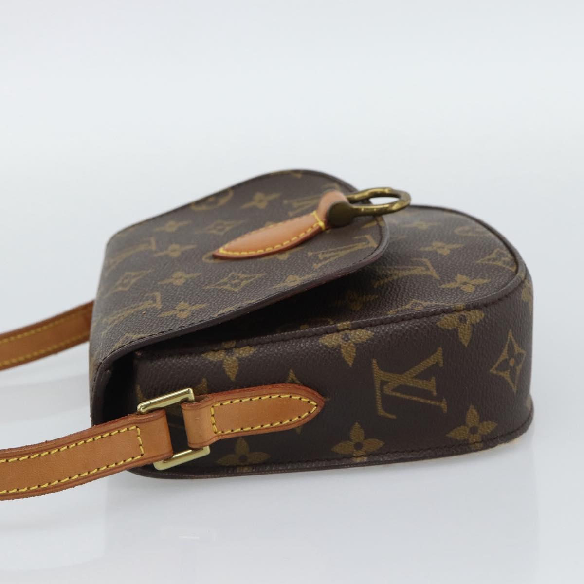 LOUIS VUITTON Monogram Saint Cloud PM Shoulder Bag M51244 LV Auth 193917A