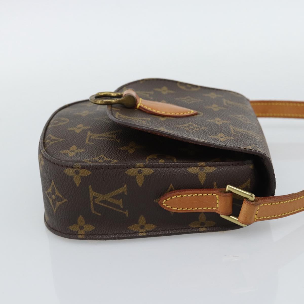 LOUIS VUITTON Monogram Saint Cloud PM Shoulder Bag M51244 LV Auth 193917A