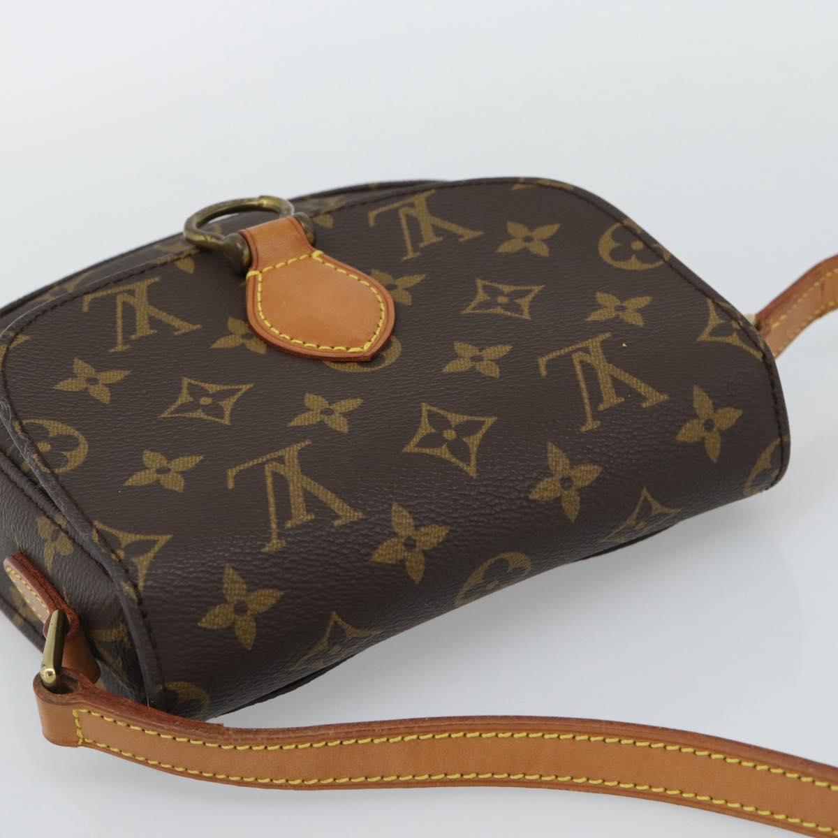 LOUIS VUITTON Monogram Saint Cloud PM Shoulder Bag M51244 LV Auth 193917A