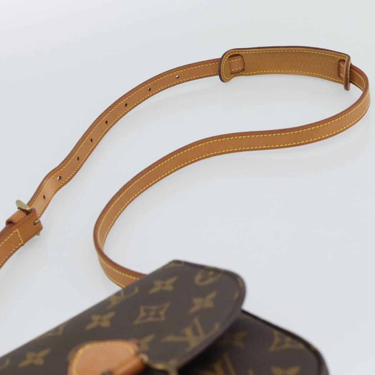 LOUIS VUITTON Monogram Saint Cloud PM Shoulder Bag M51244 LV Auth 193917A