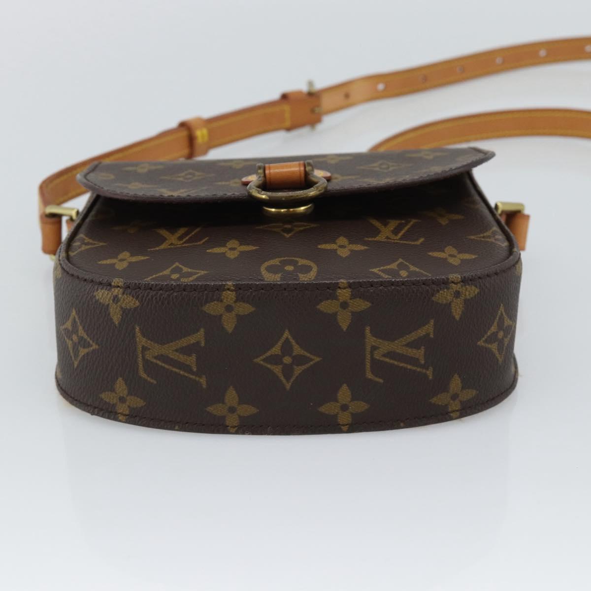 LOUIS VUITTON Monogram Saint Cloud PM Shoulder Bag M51244 LV Auth 193917A