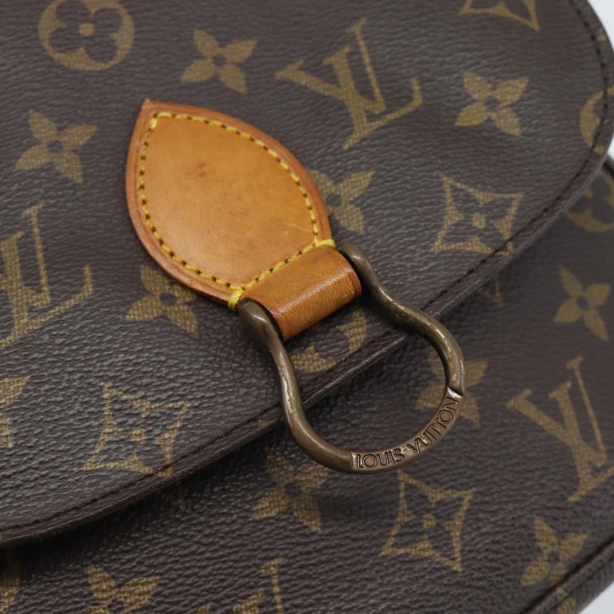 LOUIS VUITTON Monogram Saint Cloud MM Shoulder Bag M51243 LV Auth 193923