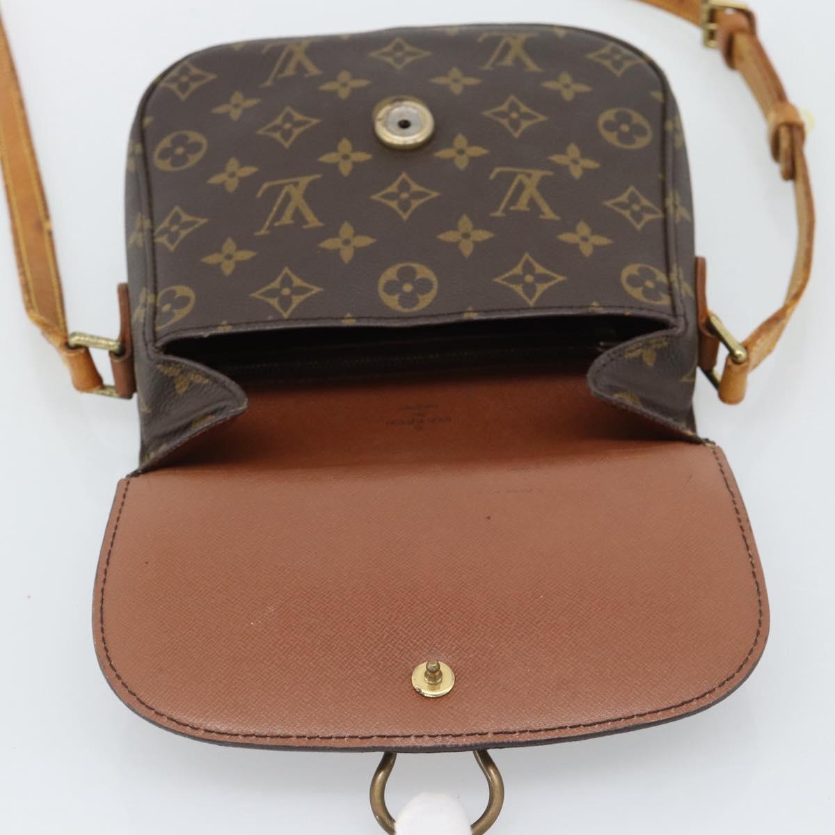 LOUIS VUITTON Monogram Saint Cloud MM Shoulder Bag M51243 LV Auth 193923