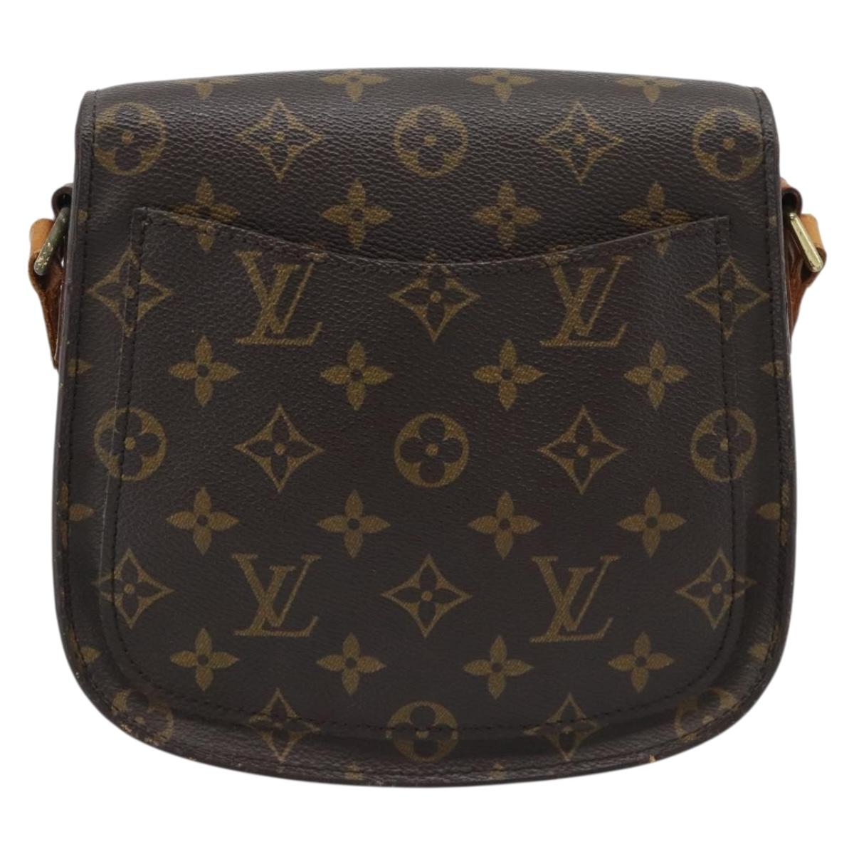 LOUIS VUITTON Monogram Saint Cloud MM Shoulder Bag M51243 LV Auth 193923
