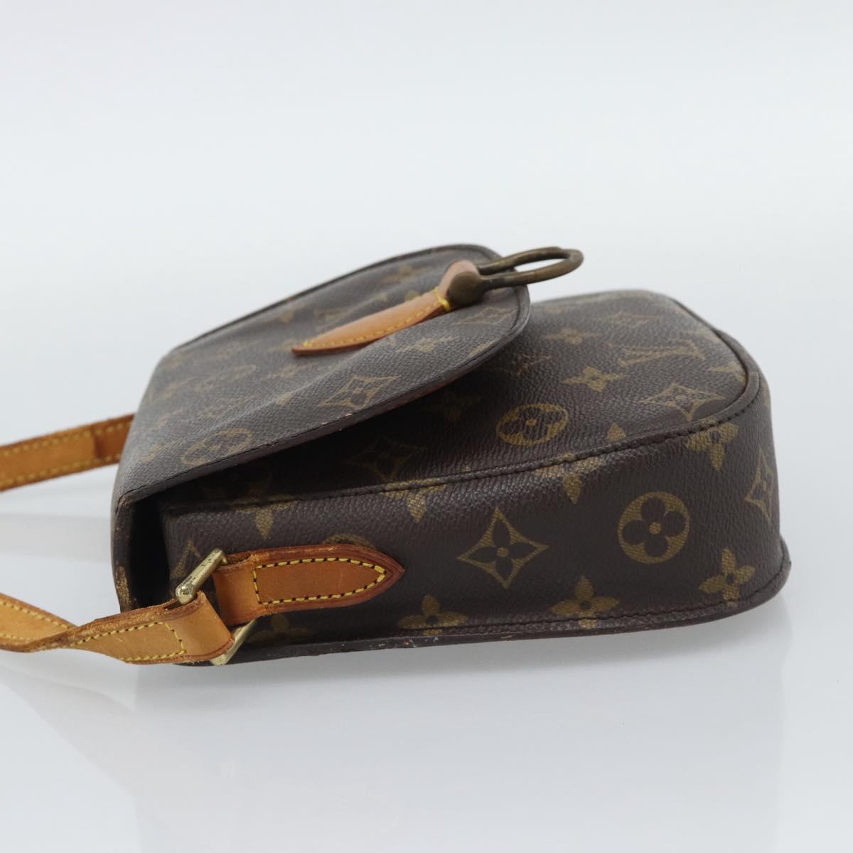 LOUIS VUITTON Monogram Saint Cloud MM Shoulder Bag M51243 LV Auth 193923