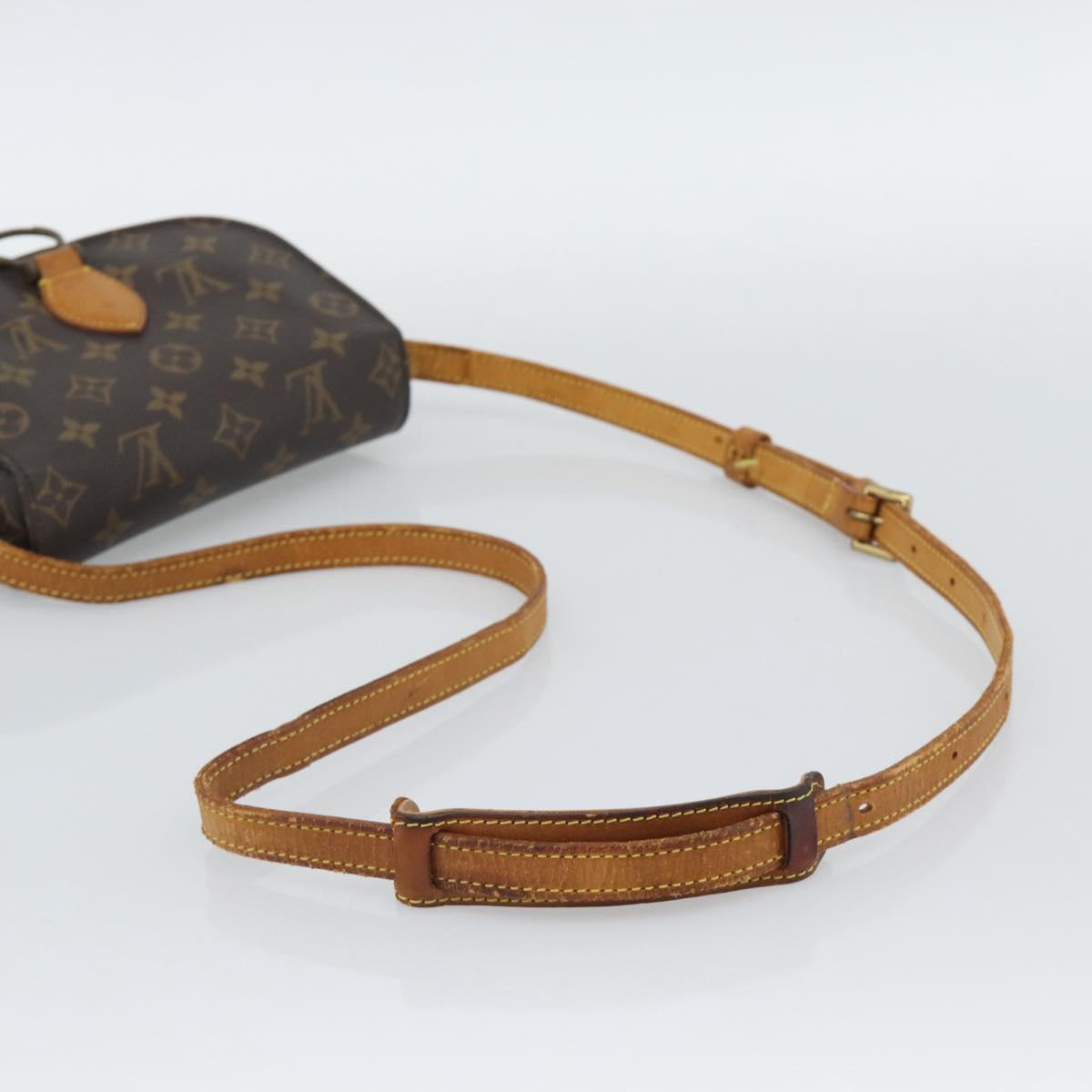 LOUIS VUITTON Monogram Saint Cloud MM Shoulder Bag M51243 LV Auth 193923