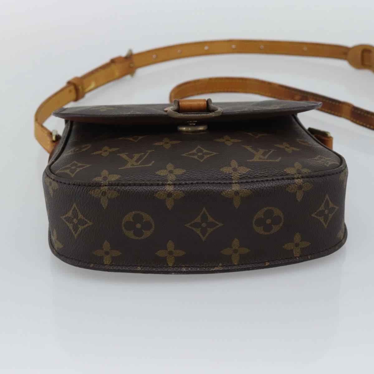 LOUIS VUITTON Monogram Saint Cloud MM Shoulder Bag M51243 LV Auth 193923