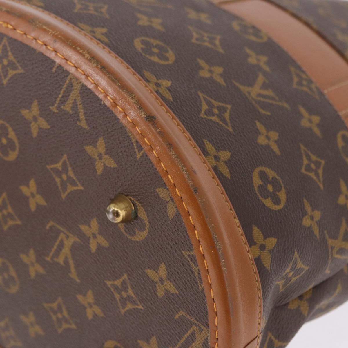 LOUIS VUITTON Monogram Bucket GM Shoulder Bag M42236 LV Auth 193925