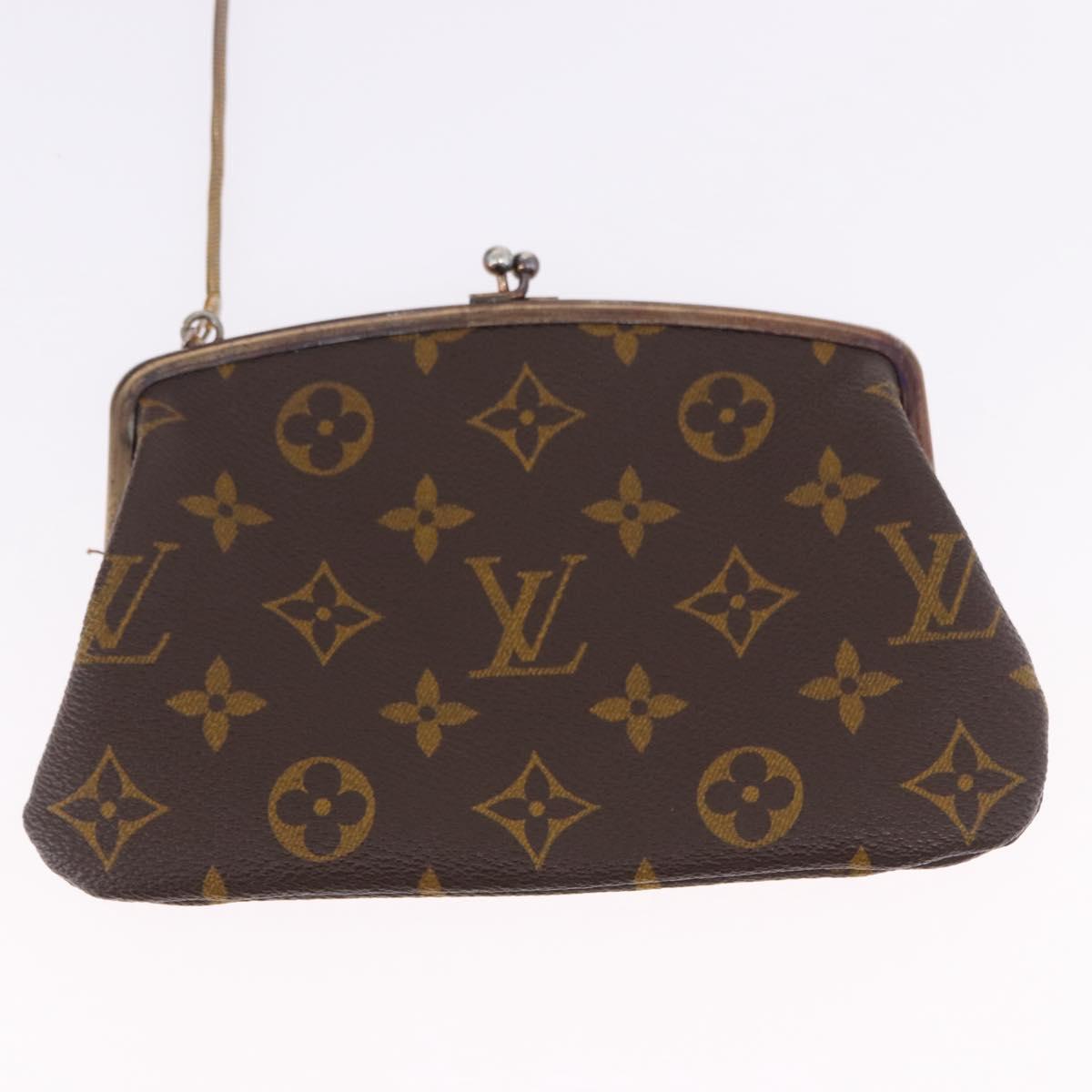 LOUIS VUITTON Monogram Bucket GM Shoulder Bag M42236 LV Auth 193925