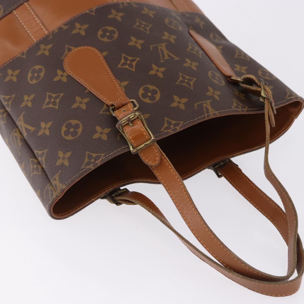 LOUIS VUITTON Monogram Bucket GM Shoulder Bag M42236 LV Auth 193925