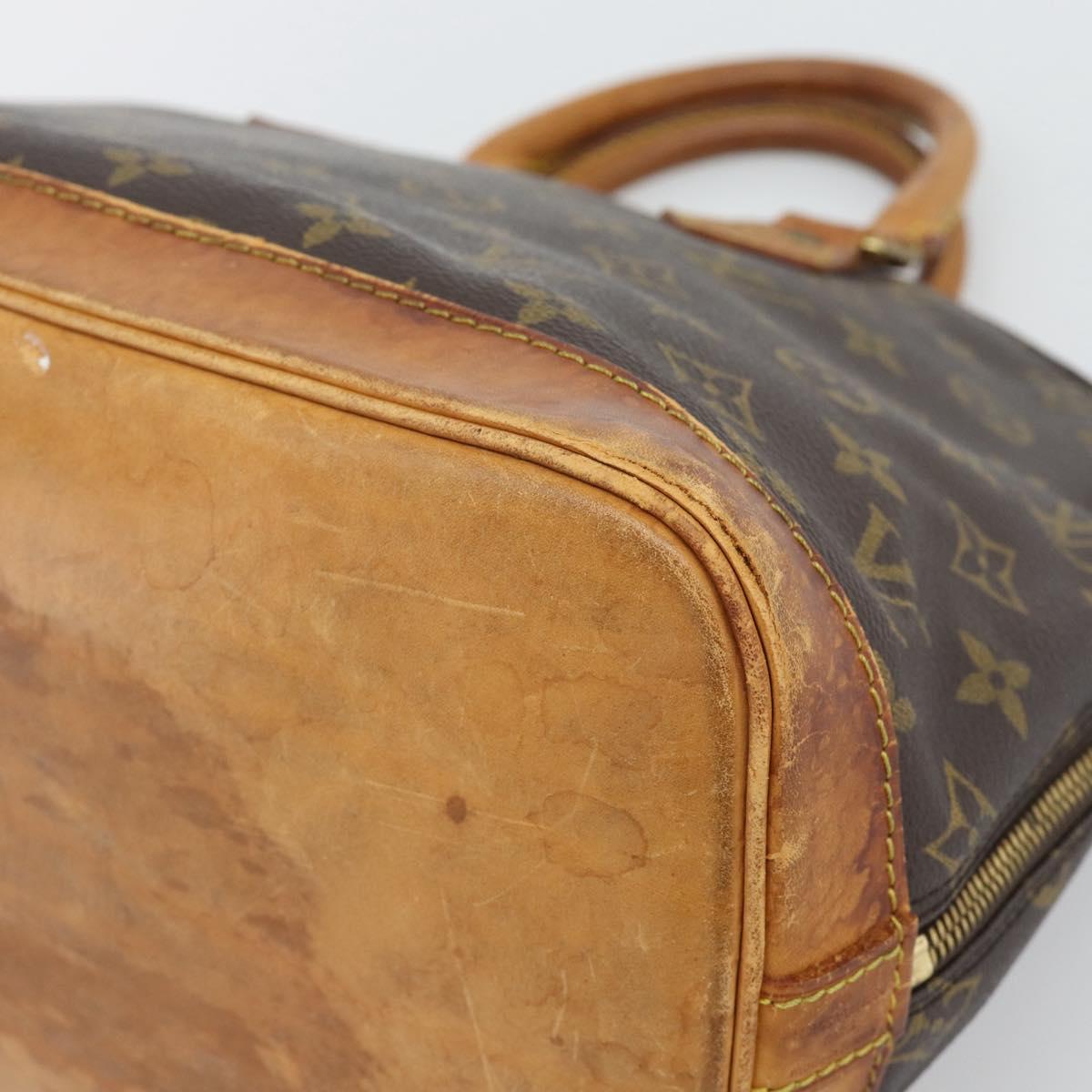 LOUIS VUITTON Monogram Alma PM Hand Bag M53151 LV Auth 193926
