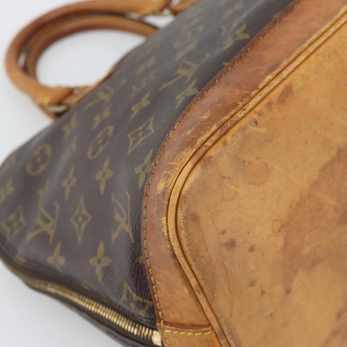 LOUIS VUITTON Monogram Alma PM Hand Bag M53151 LV Auth 193926