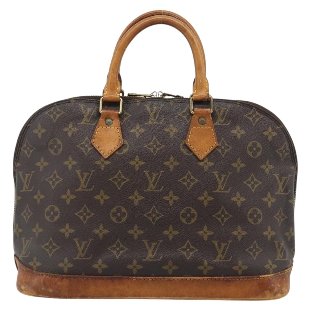 LOUIS VUITTON Monogram Alma PM Hand Bag M53151 LV Auth 193926