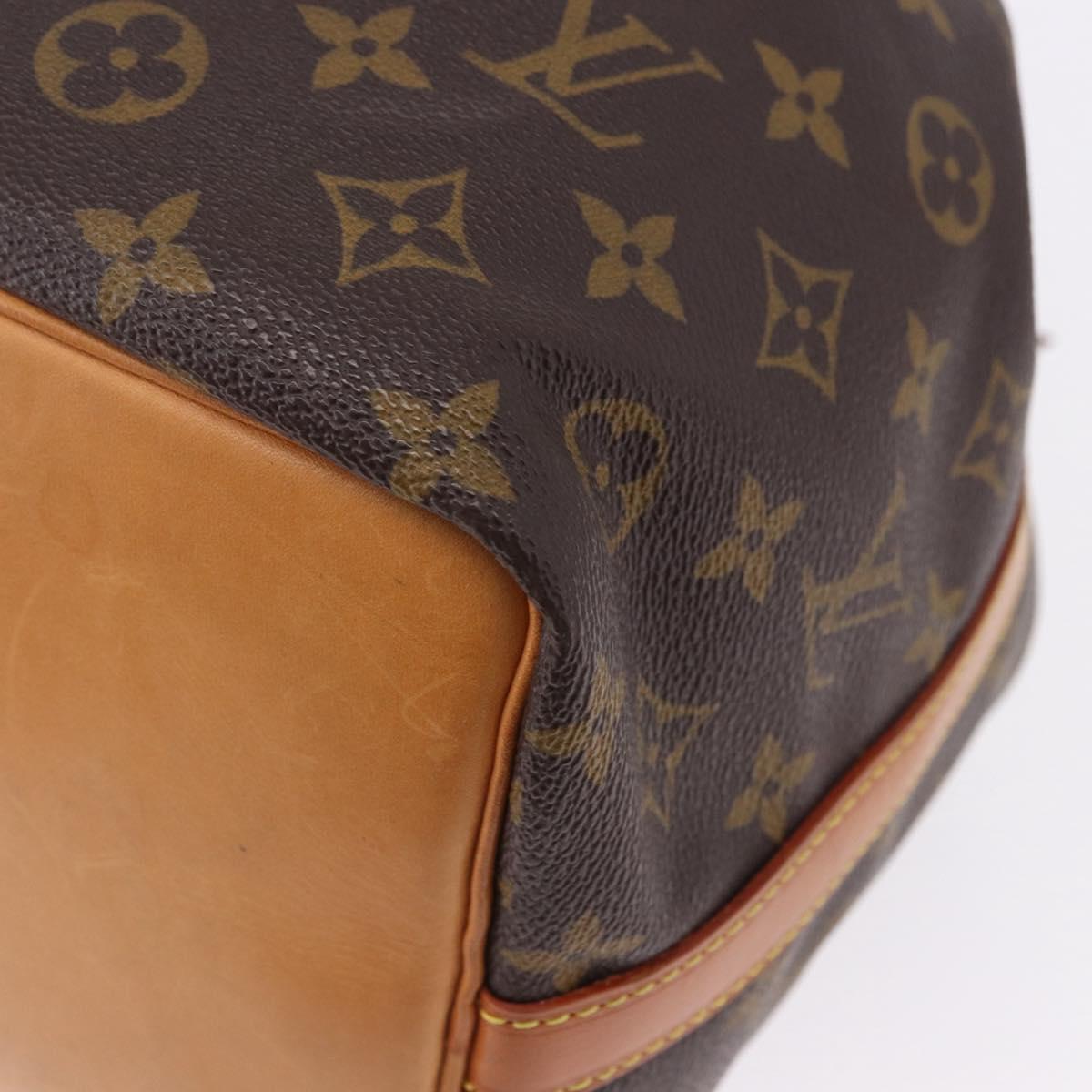 LOUIS VUITTON Monogram Petit Noe Shoulder Bag M42226 LV Auth 193953V