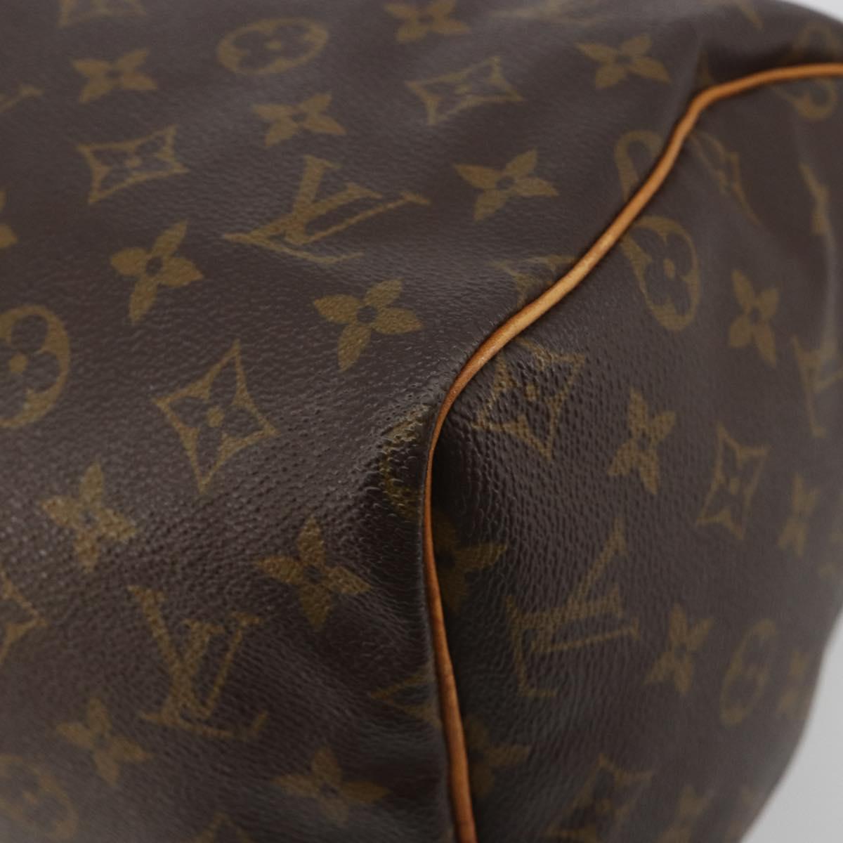 LOUIS VUITTON Monogram Speedy 30 Hand Bag M41526 LV Auth 193955