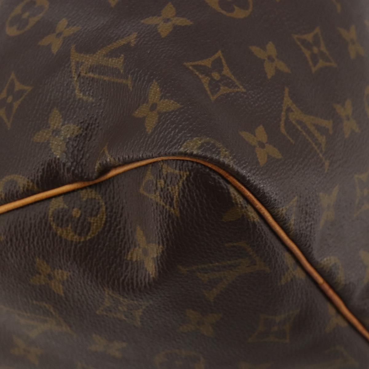 LOUIS VUITTON Monogram Speedy 30 Hand Bag M41526 LV Auth 193955