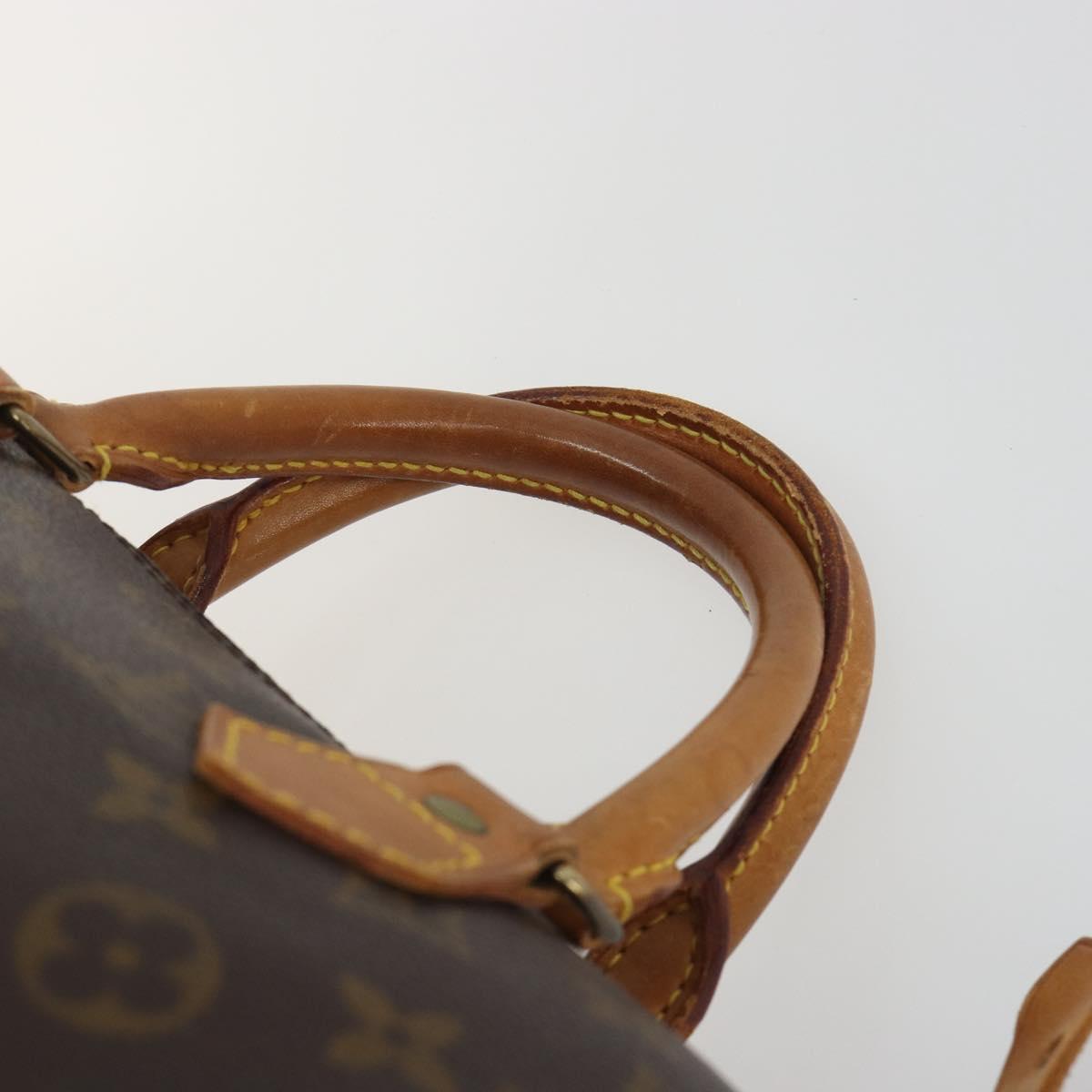 LOUIS VUITTON Monogram Speedy 30 Hand Bag M41526 LV Auth 193955