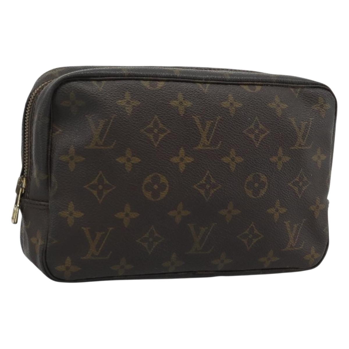 LOUIS VUITTON Monogram Trousse Toilette 23 Clutch Bag M47524 LV Auth 193961